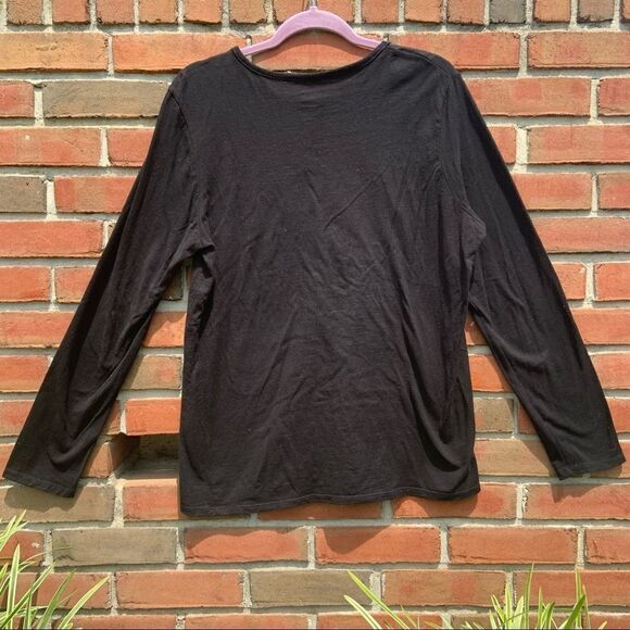 Merry Christmas Glitter Long Sleeve Tee Size Large - Picture 6 of 7